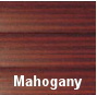 Mahogany garage doors