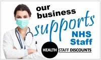 We support NHS discounts